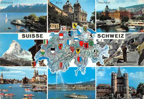 B31702 Suisse Multi Vues Schweiz