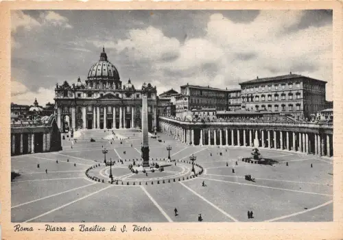 BR13190 Piazza e Basilica di s pietro Roma italy