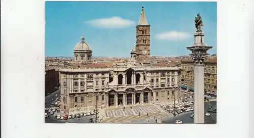 BF23408 basilica di s amria maggiore roma italy front/back image