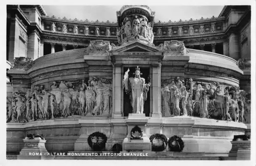 BT3185 altare monumento vittorio Emanuele Roma Italien