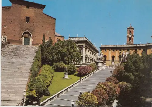 BF23222 roma campidoglio e chiesa di s maria in aracie italy front/back image