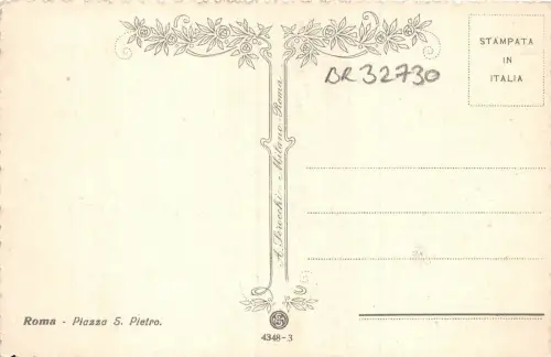 BR32730 Roma Piazza S. Pietro Italien