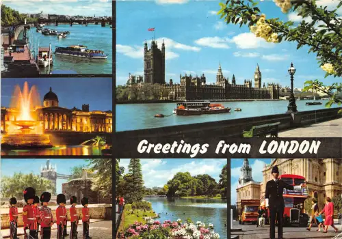 uk48819 greetings from london uk