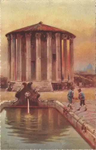 BR32768 Roma Tempio di Vesta italy