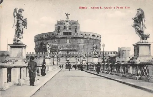 BR32770 Roma Castel S. Angelo e Ponte Elio italy