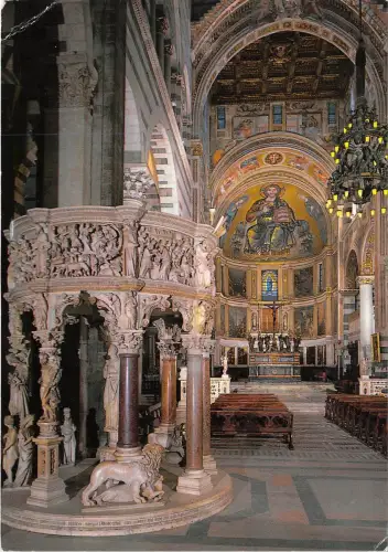 B33809 Il Duomo Interno Pisa italy