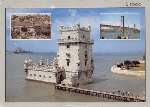 B33327 Lisboa a Torre de belem portugal