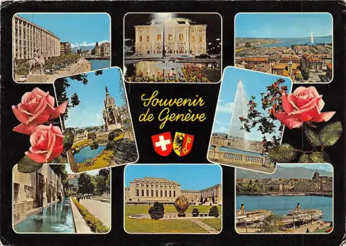 B16147 Schiff Bateaux Geneve