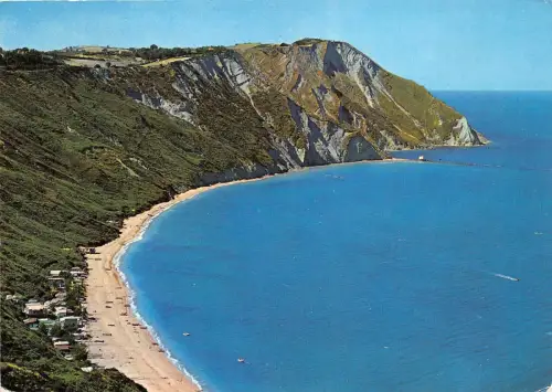 B33433 Portonovo Riviera del Conero Strandblick Italien