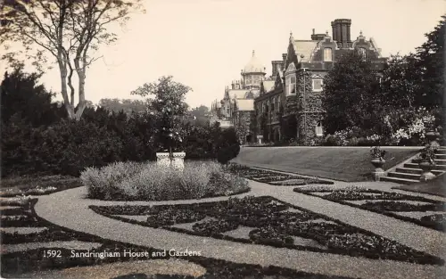 uk28295 Haus und Garten Sandringham Echtfoto UK