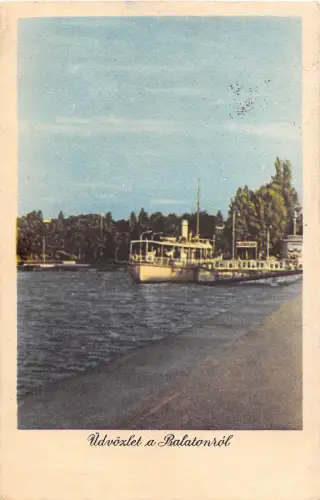 BC59807 Bateaux Schiffe am Balaon See