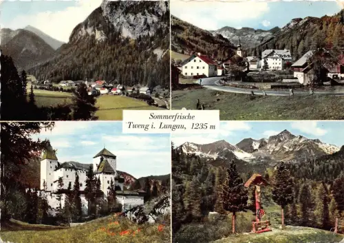 B32105 Sommerfrische Lungau gebogen Österreich