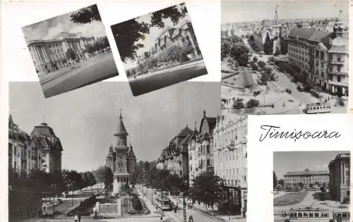 B18012 Chemin de fer Alte Straßenbahn Tram Timisoara