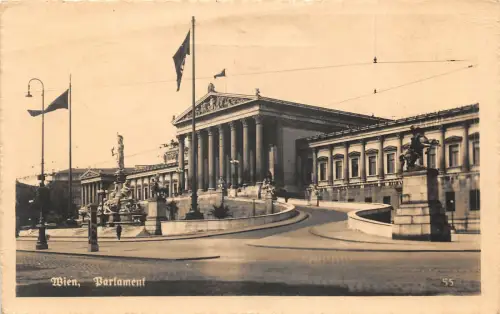 Lot206 Wiener Parlament Wien Österreich Echtfoto