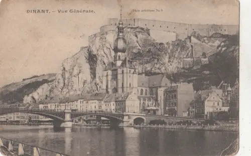 BF32457 dinant vue generale belgium front/back image