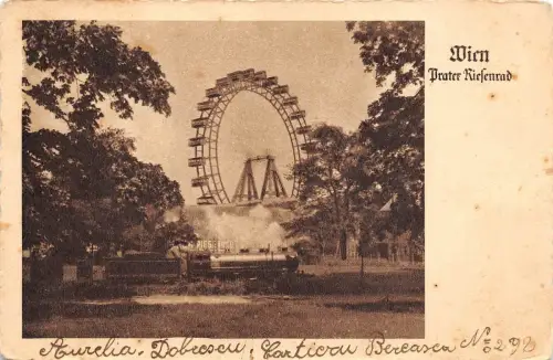 B2778 Austria Wien Prater PPC Front/Back Scan