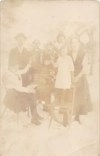 B22373 Echtfoto Foto Familiengruppe