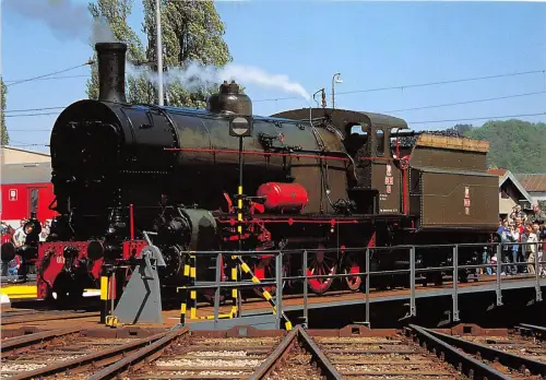 BC59254 Zug Dampflok in Kosice Eisenbahn chemin a fer