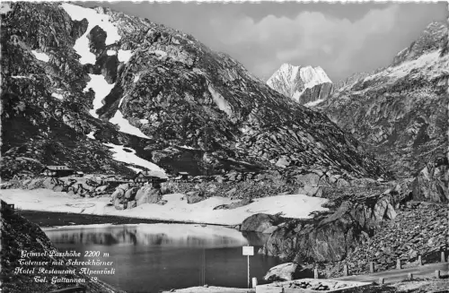 B5738 Grimsel Totensee mit Schreckhorner