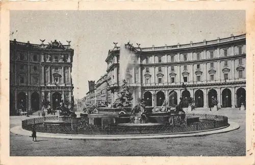 BR32703 Roma Piazza Esedra a Termini italy