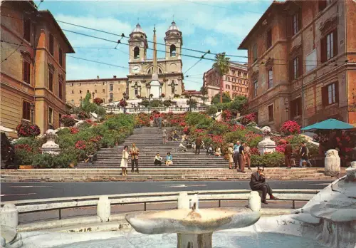 B54322 Roma Piazza di Spagna Italien