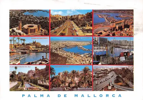 B33185 Palma de Mallorca Multi Views Spanien
