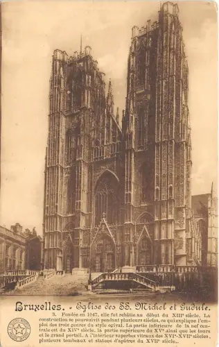 B20299 Bruxelles Eglise de SS Michel et Gudule