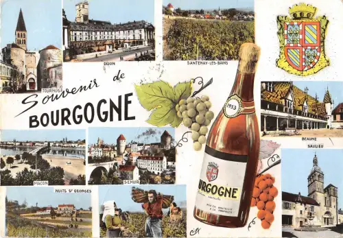 B63851 France Bourgogne multi vues
