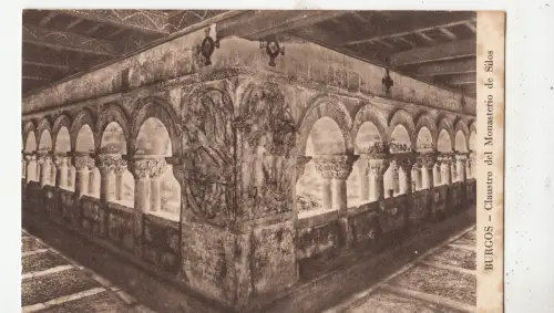 BF32728 Burgos Spanien Claustro del Monasterio de Silos Vorder-/Rückbild
