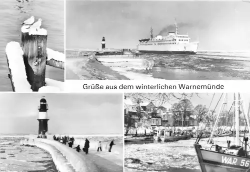 B26130 Warnemünde Schiffsbateaux