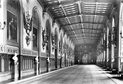 B100742 st george s hall windsor castle uk