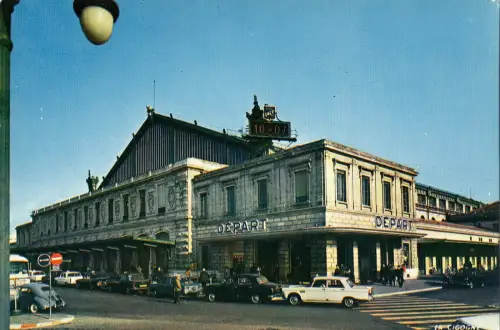 BF14649 marseille la gare saint charles france front/back image