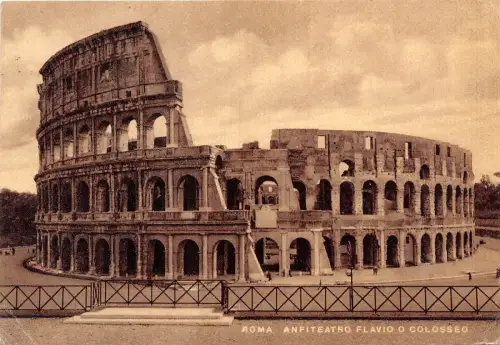 BR13340 Roma Anfitheatro Flavio o Colosseo italy