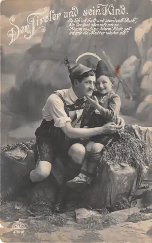 B37569 Enfant Child Ver Firoler und sein Kind