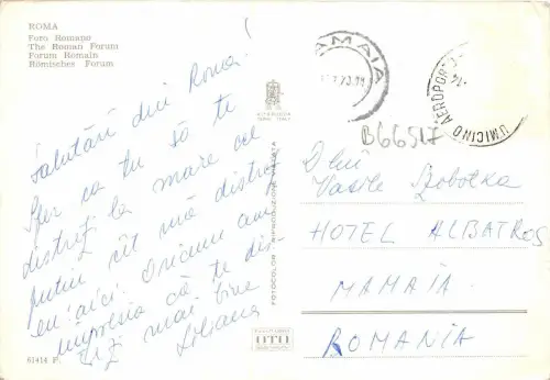 B66517 Forum Romanum Roma Italien