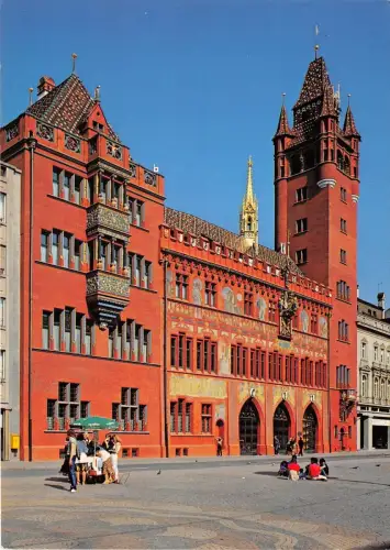 B31714 Basel Rathaus Schweiz