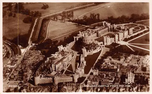 BR58181 Windsor Castle from the Air UK