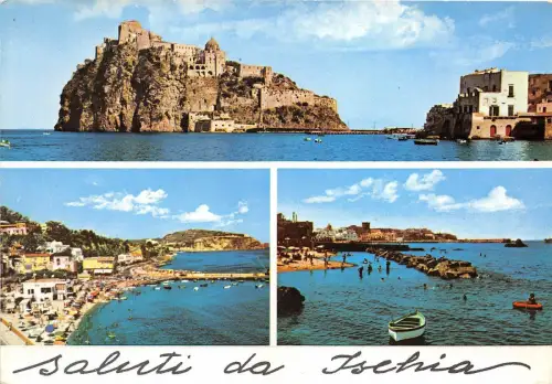 B19185 Schiff Bateaux Ischia