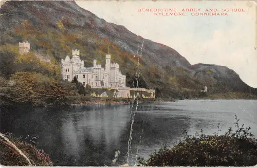 uk20145 benedictine abbey and school kylemore connemara ireland