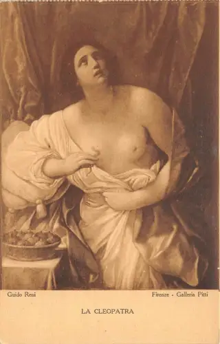 B3780 Italien Firenze Galleria Pitti La Cleopatra Front/Back Scan