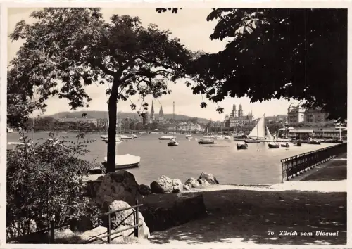 B17141 Zürich vom utoquai switzerland