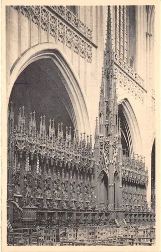 B4034 Belgien Anvers Les Stalles de la Cathedrale Front/Back Scan