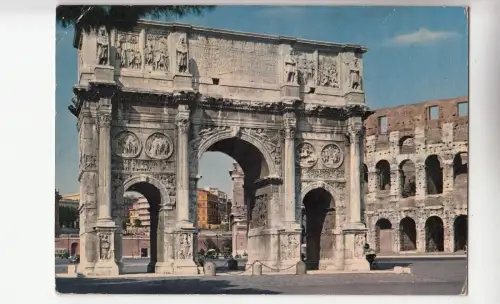 BF23195 roma arco di costantino italy front/back image