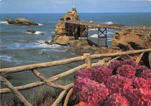 B31531 Biarritz Cote Basque Le Rocher de la Vierge france