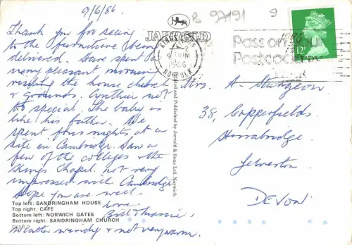 B97191 sandringham uk