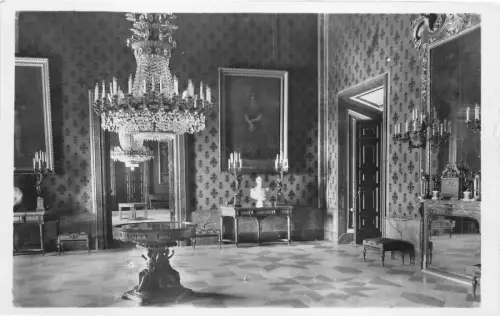 B4532 Spanien Madrid Palacio Real Antecamera Front/Back Scan