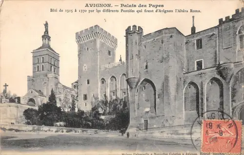 BF5781 avignon palais des papes france Frankreich