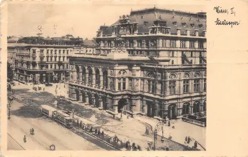 BR29925 Wien Staatsoper Straßenbahn Österreich