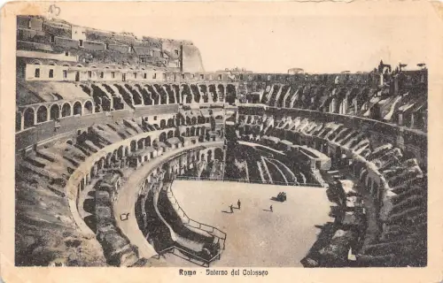 B39583 Roma interno del Colosseo italy