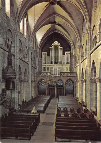 B31763 Basel Münster Innenansicht Schweiz